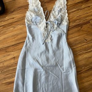 Princess Polly baby blue dress